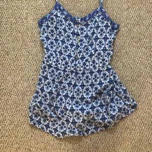 American Eagle Patterned Romper